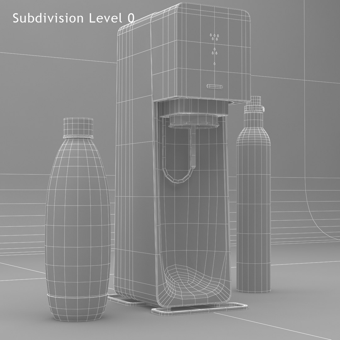 sodastream source black 3d model