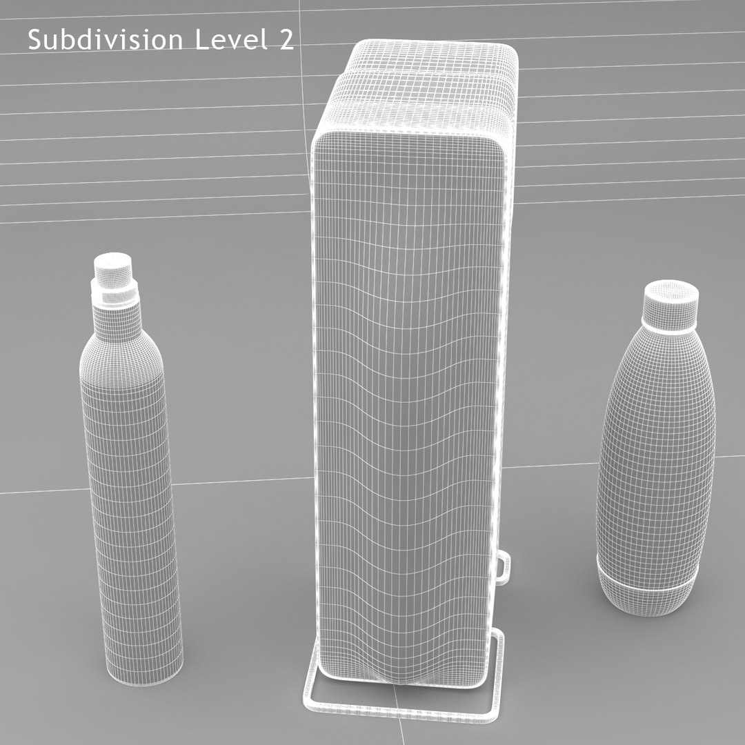sodastream source black 3d model