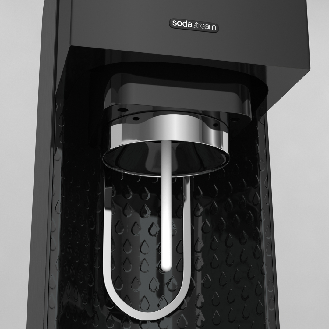 sodastream source black 3d model