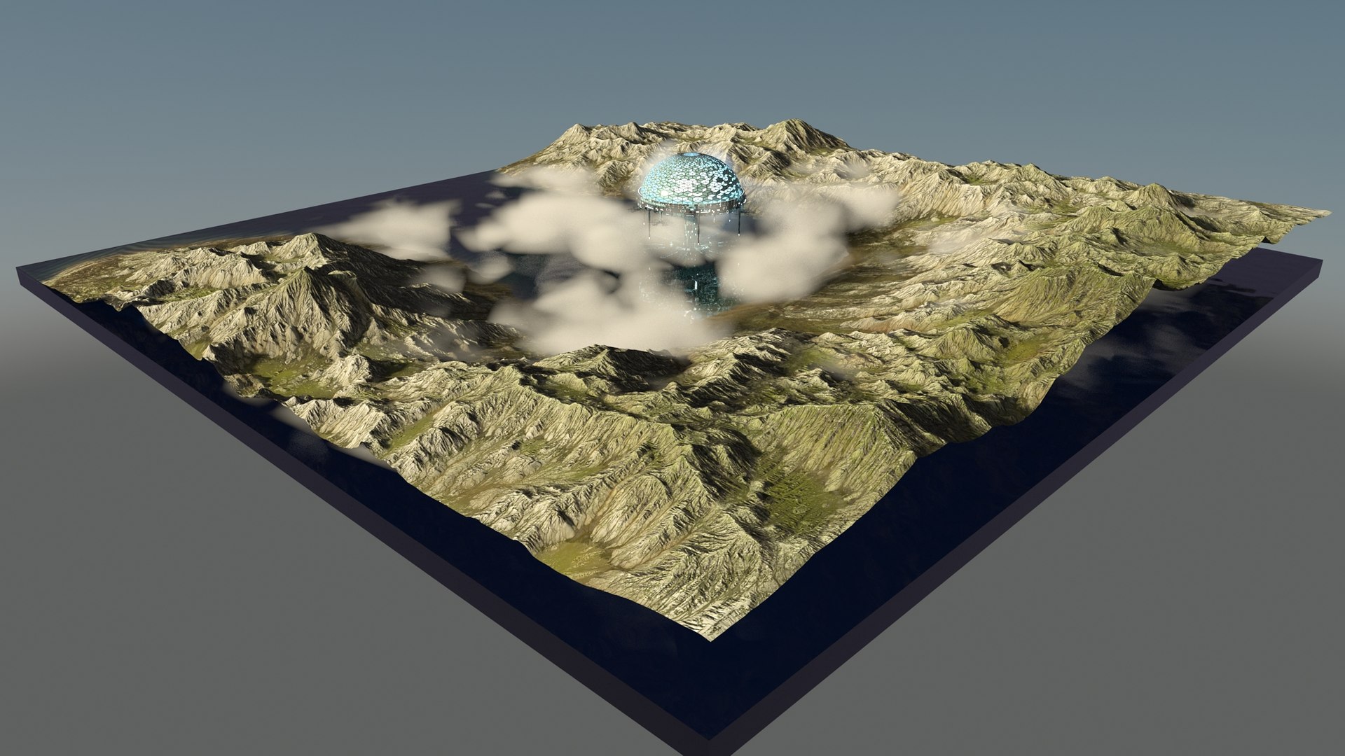 Biodome Scene Model TurboSquid 1844281