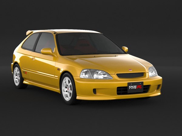 Civic type r 3D model - TurboSquid 1511974