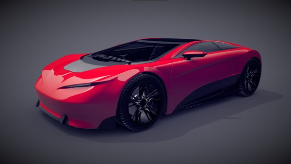 Concept Car 004 3D 모델 - TurboSquid 2116477