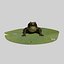 british frog 3d model