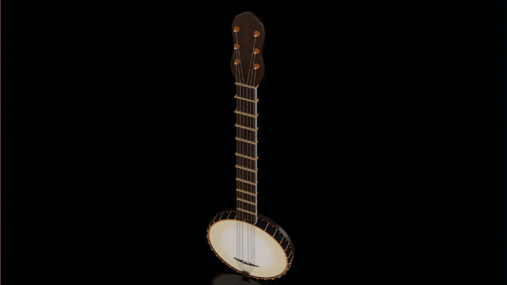 3d Banjo Model Turbosquid 1906214