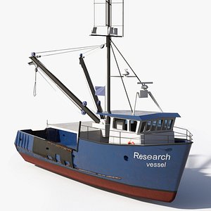 3D Research boat