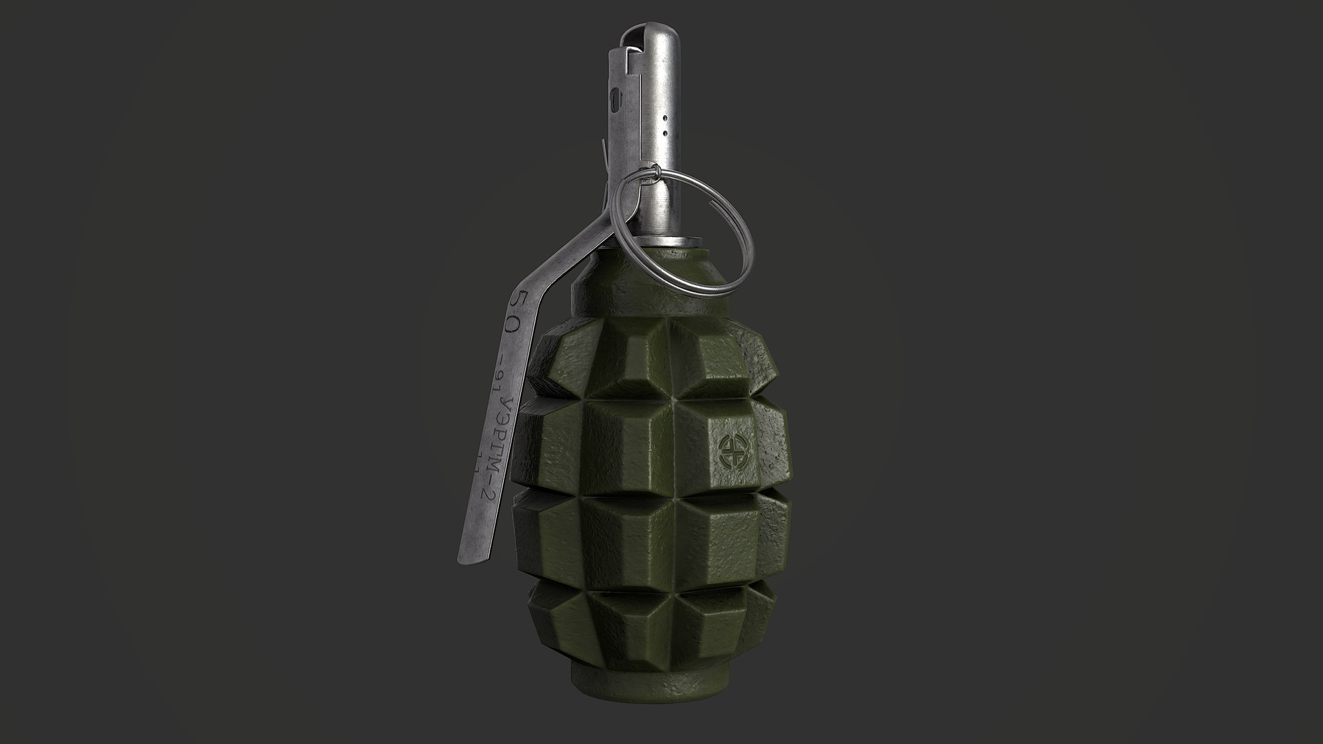 Grenades Bundle RGD-5 F1 RG-42 Game Ready PBR 3D model - TurboSquid 1950705