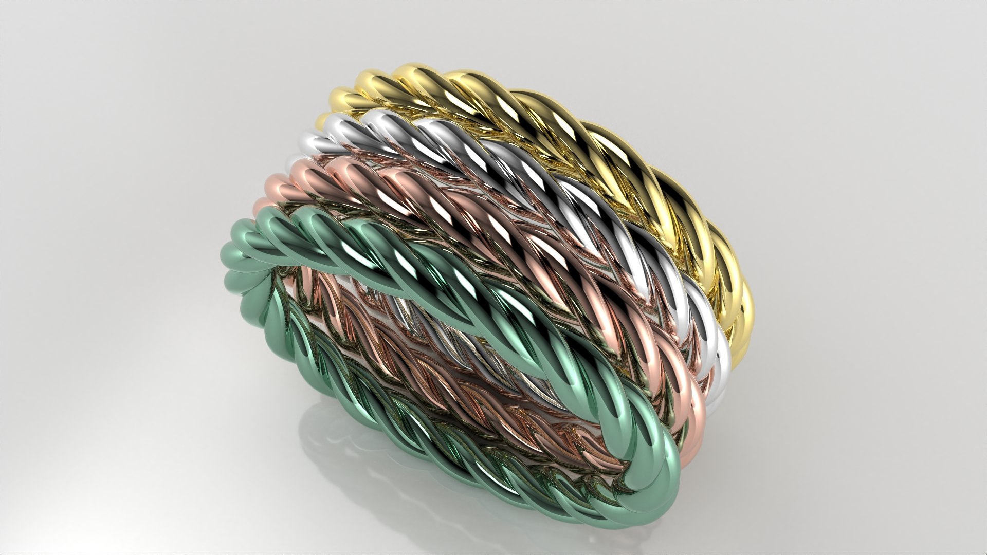 3D Rope Ring Stackable Model - TurboSquid 2408941