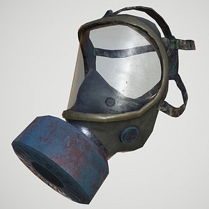 Gas Mask ( low-poly )