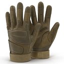 US Soldier Gloves 3D Model