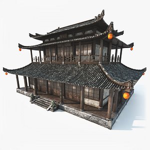 chinese temple 3D