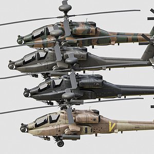 APACHE AH64 helicopters