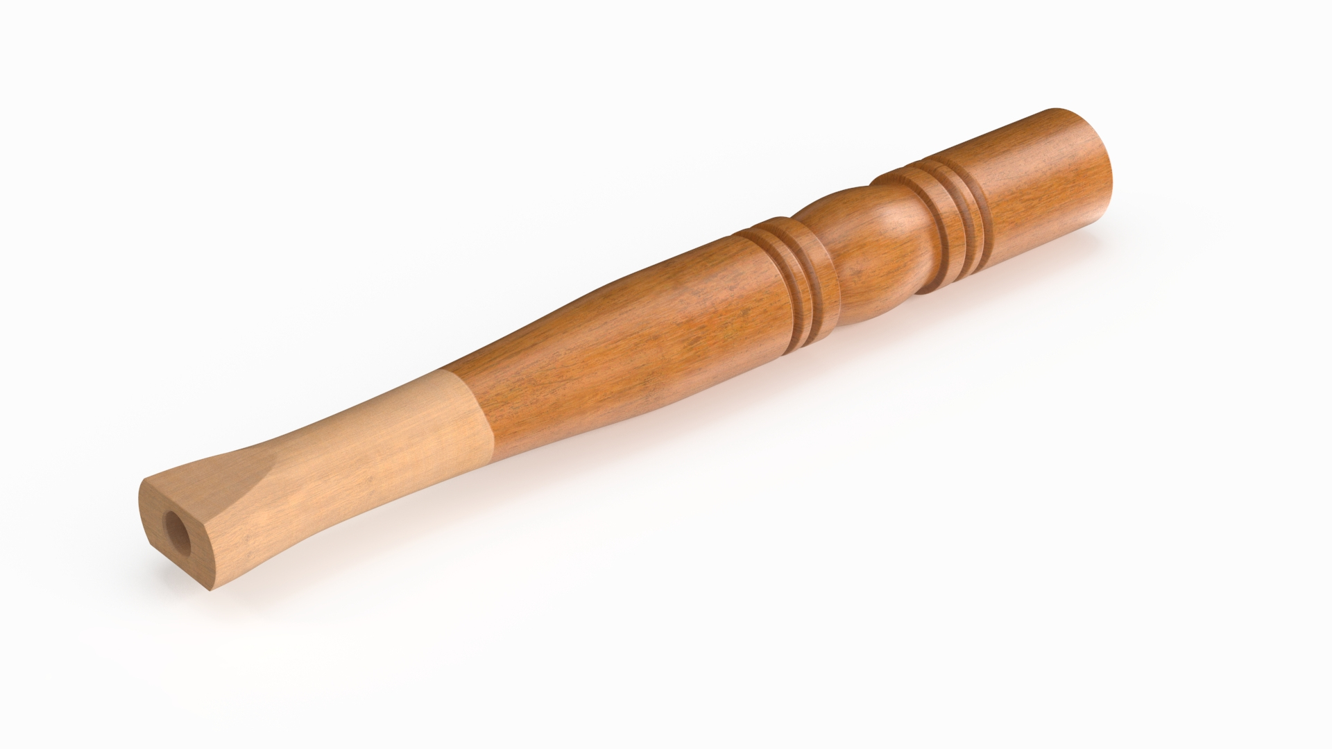 cigarette holder wood 3D Cigarette Holder Dark Wood Short