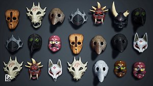 Masks  10 Assets