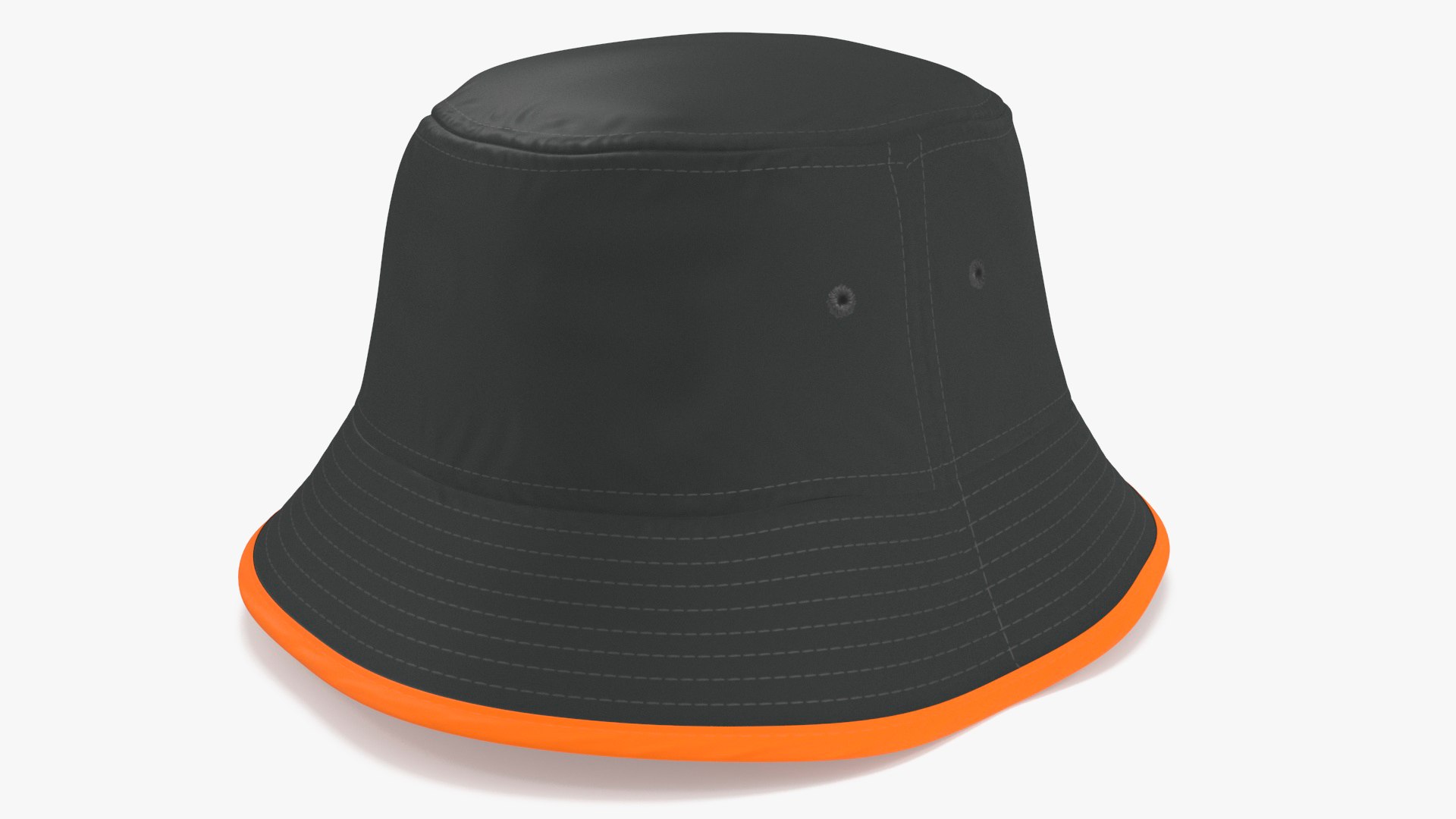 Cotton Fisherman Bucket Hat 3D model for industrial visualization, technical presentation, simulation, product rendering, and animation