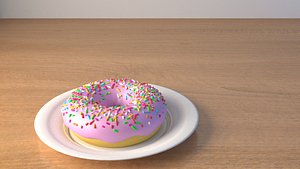 obj donut plate