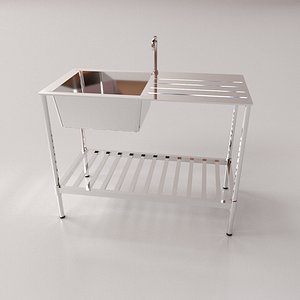 3D Outdoor Sink