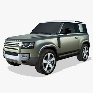 Land Rover Defender 90 2020 3D model