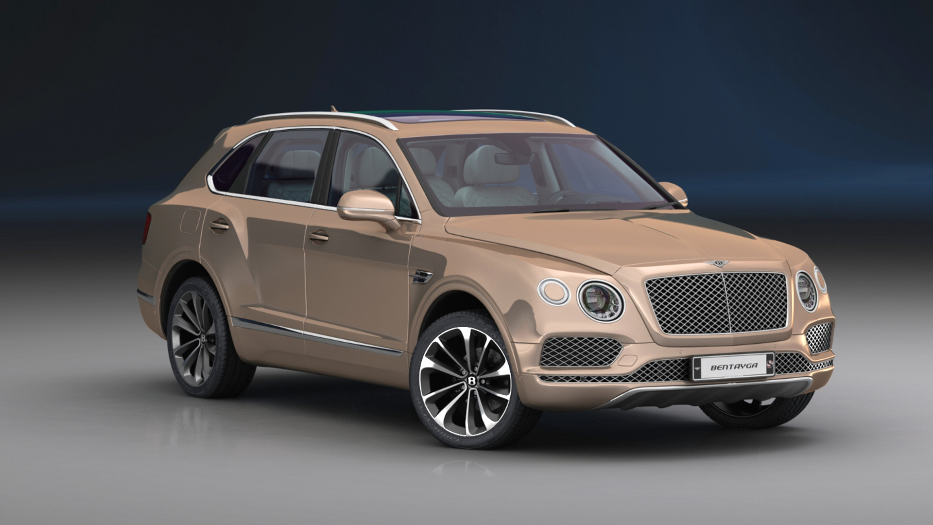 Bentley Bentayga 2019 Interior Model Turbosquid 1384169