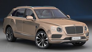 bentley bentayga 2019 interior model