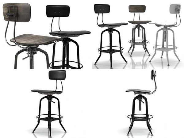 Vintage toledo new arrivals bar chair