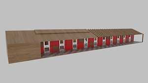 3D model Horse Stable
