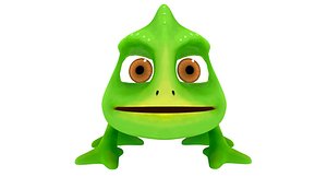Chameleon Cartoon