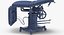 asylum bed operating tables 3D model