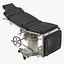 asylum bed operating tables 3D model