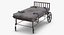 asylum bed operating tables 3D model