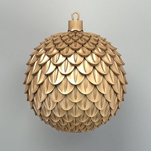 3D model Christmas Balls collection 02