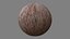 3D model Pine bark PBR tiled texture 8K