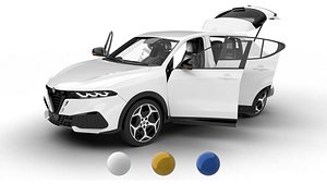 Alfa Romeo Tonale Ibrida Plug-in Hybrid 2026 HQ 3d model 3D