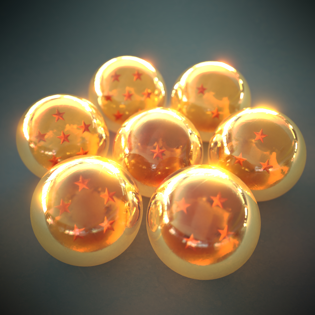 Stars balls 3D model - TurboSquid 1382770