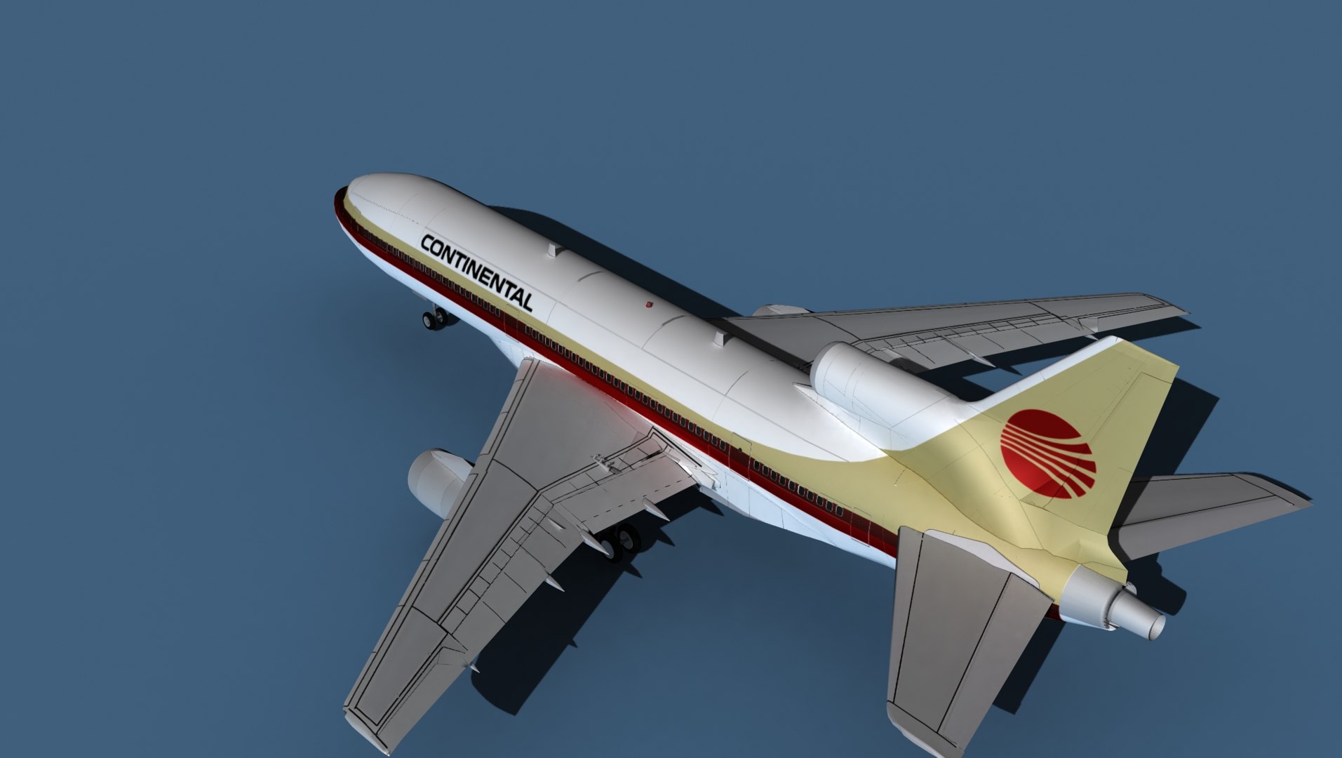 3D Lockheed L-1011-50 Continental - TurboSquid 1921502