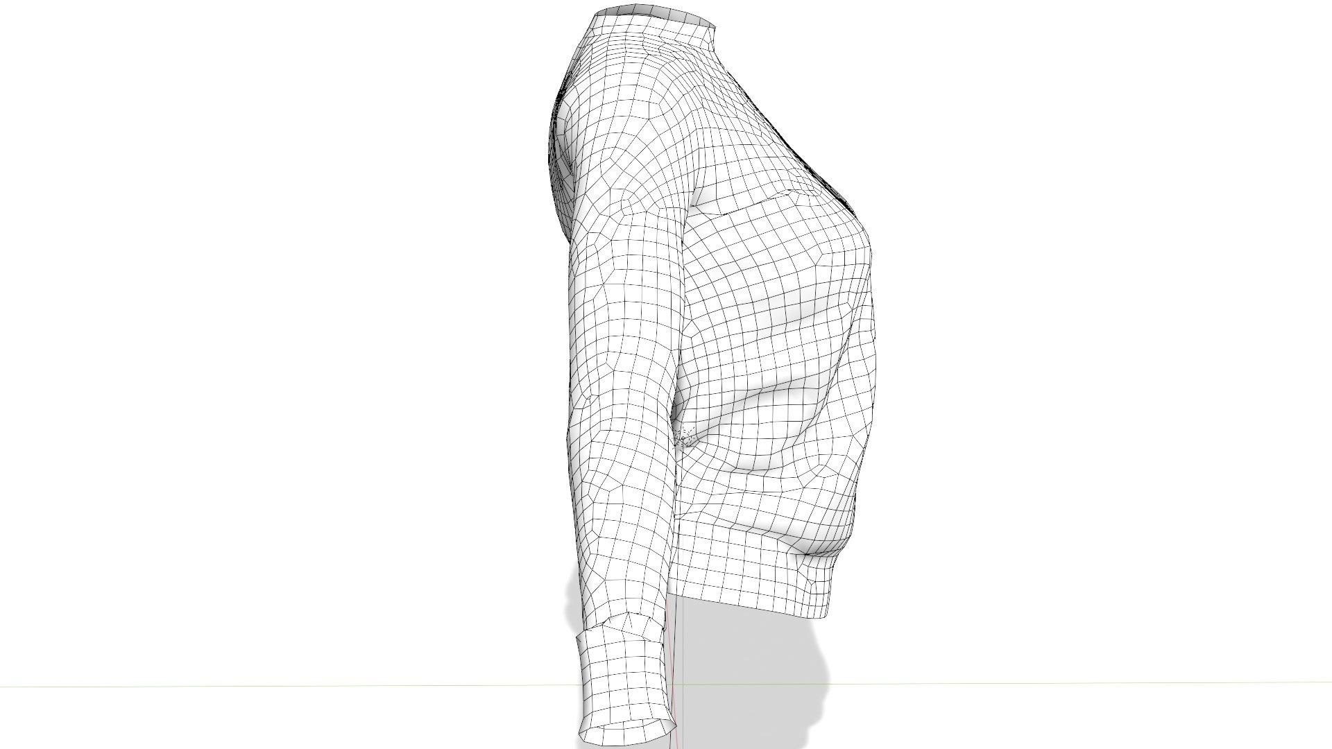 Knitted mint sweater with pattern 3D model - TurboSquid 2131929