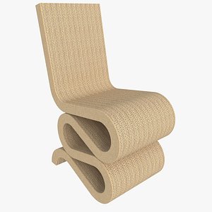 3d wiggle chair model