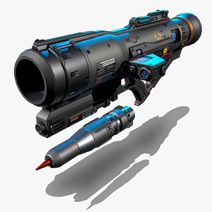 AK9 - Rocket-Launcher 3D model