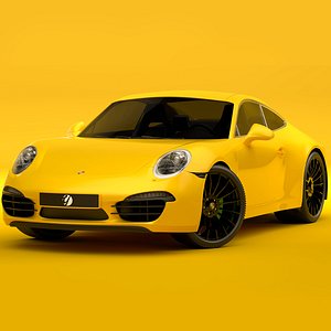 Porsche 911 Yellow