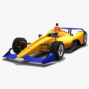 3D indycar season 2019 speedway model
