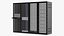 Server Rack Cabinet Array