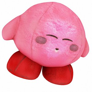 pink plush 3D model