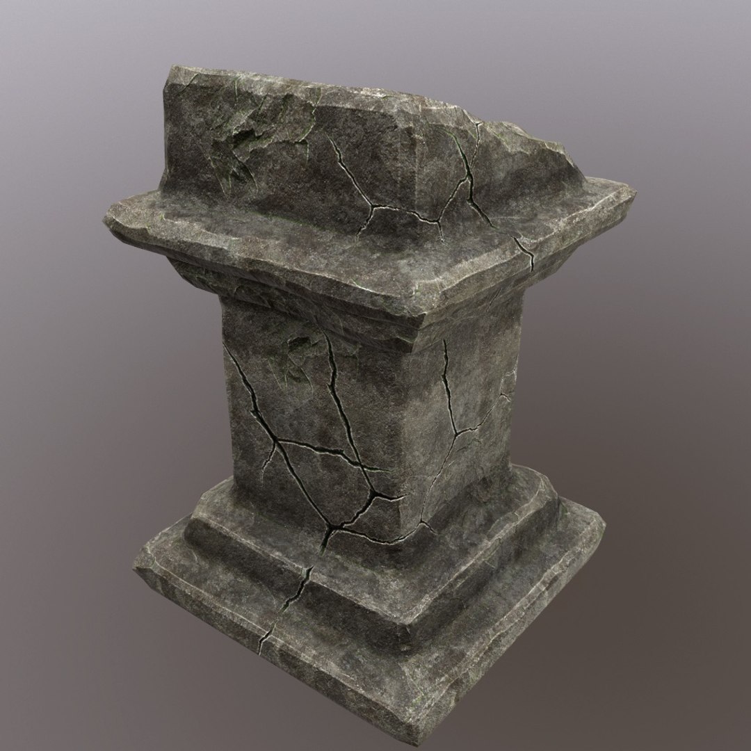 Lectern 3d Obj
