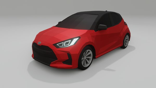 toyota yaris 2021 3D model