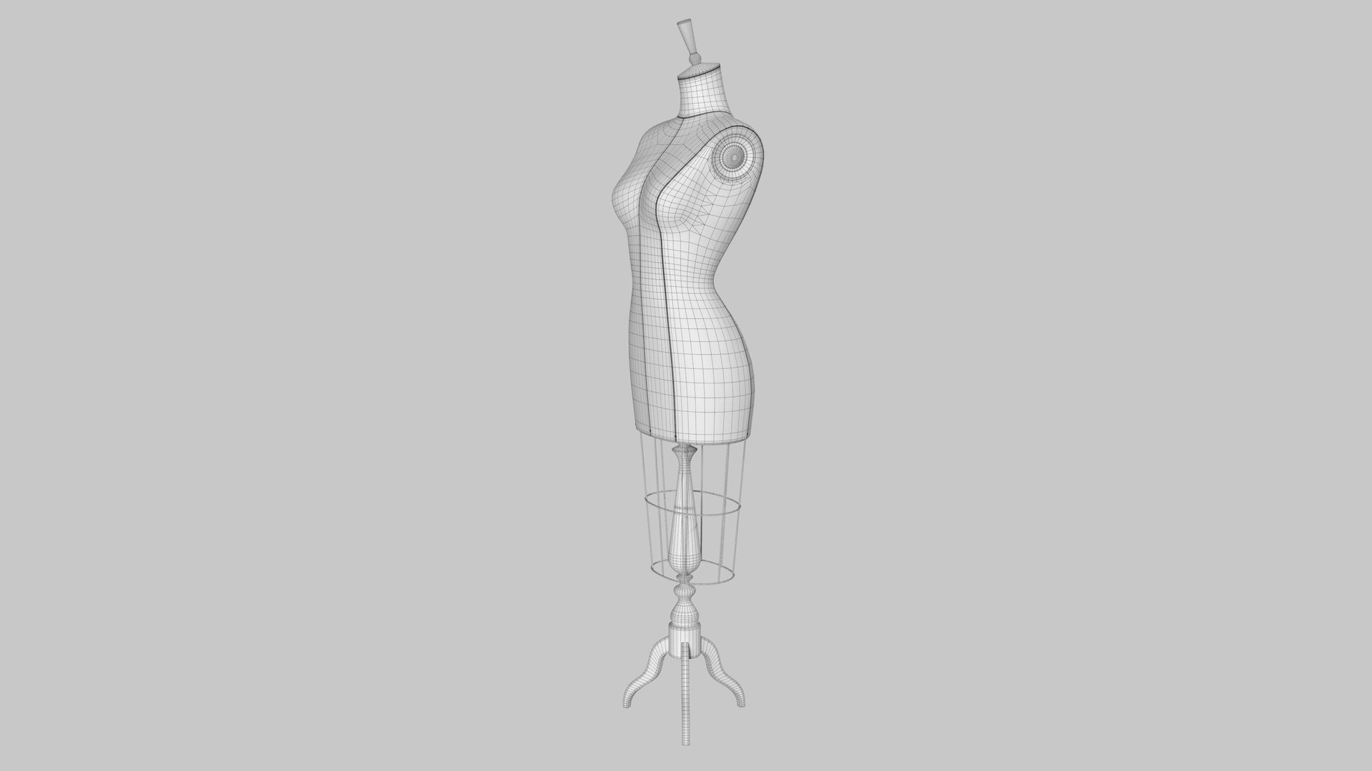 3D model Vintage Tailor Mannequin https://p.turbosquid.com/ts-thumb/Uy/jutdA7/jg/wireframe_02/jpg/1772897597/1920x1080/fit_q87/1ea4f9cb80bad08a958f4a658687361868afe1ed/wireframe_02.jpg