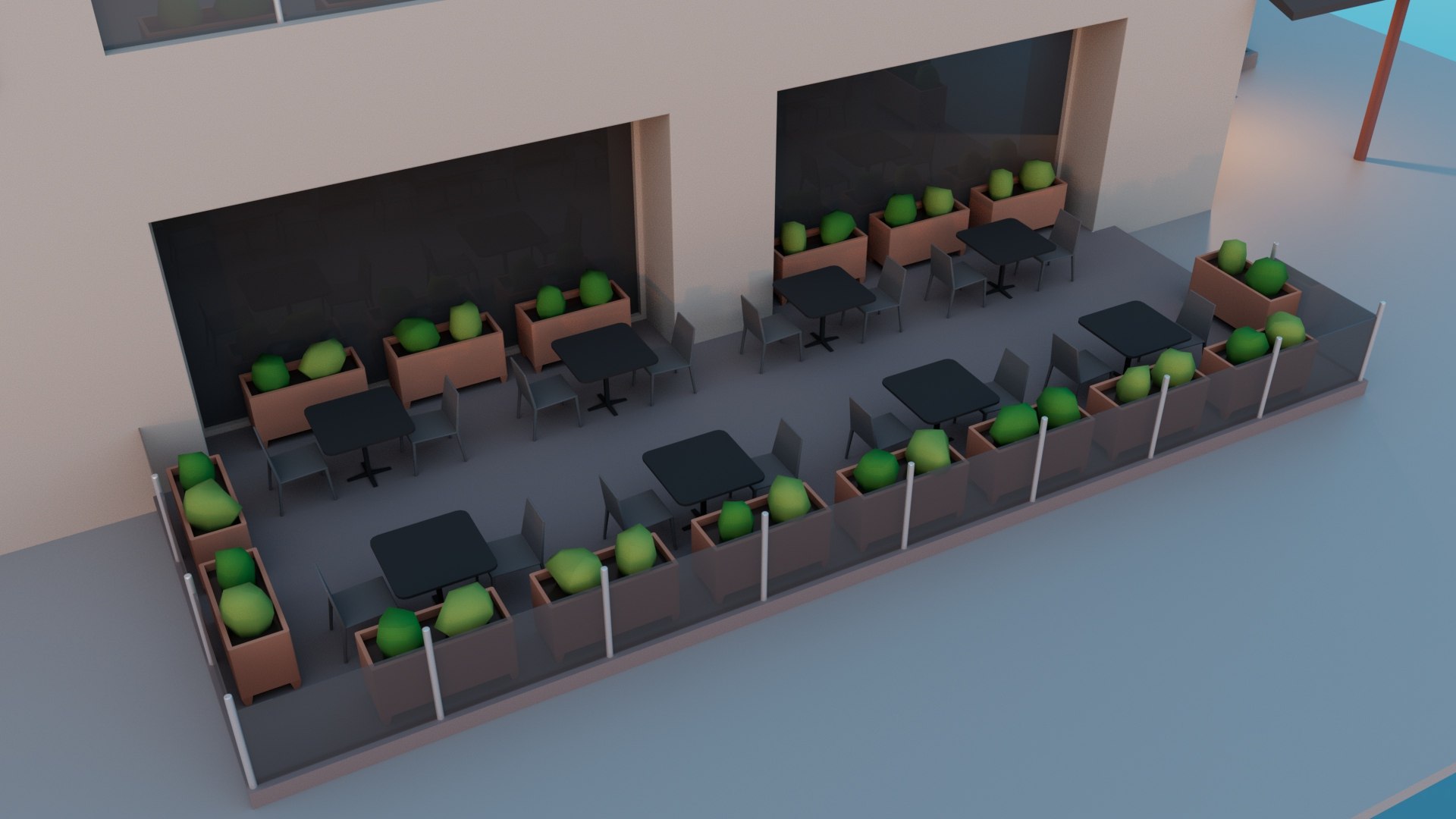 RESTAURANT Model - TurboSquid 2227387