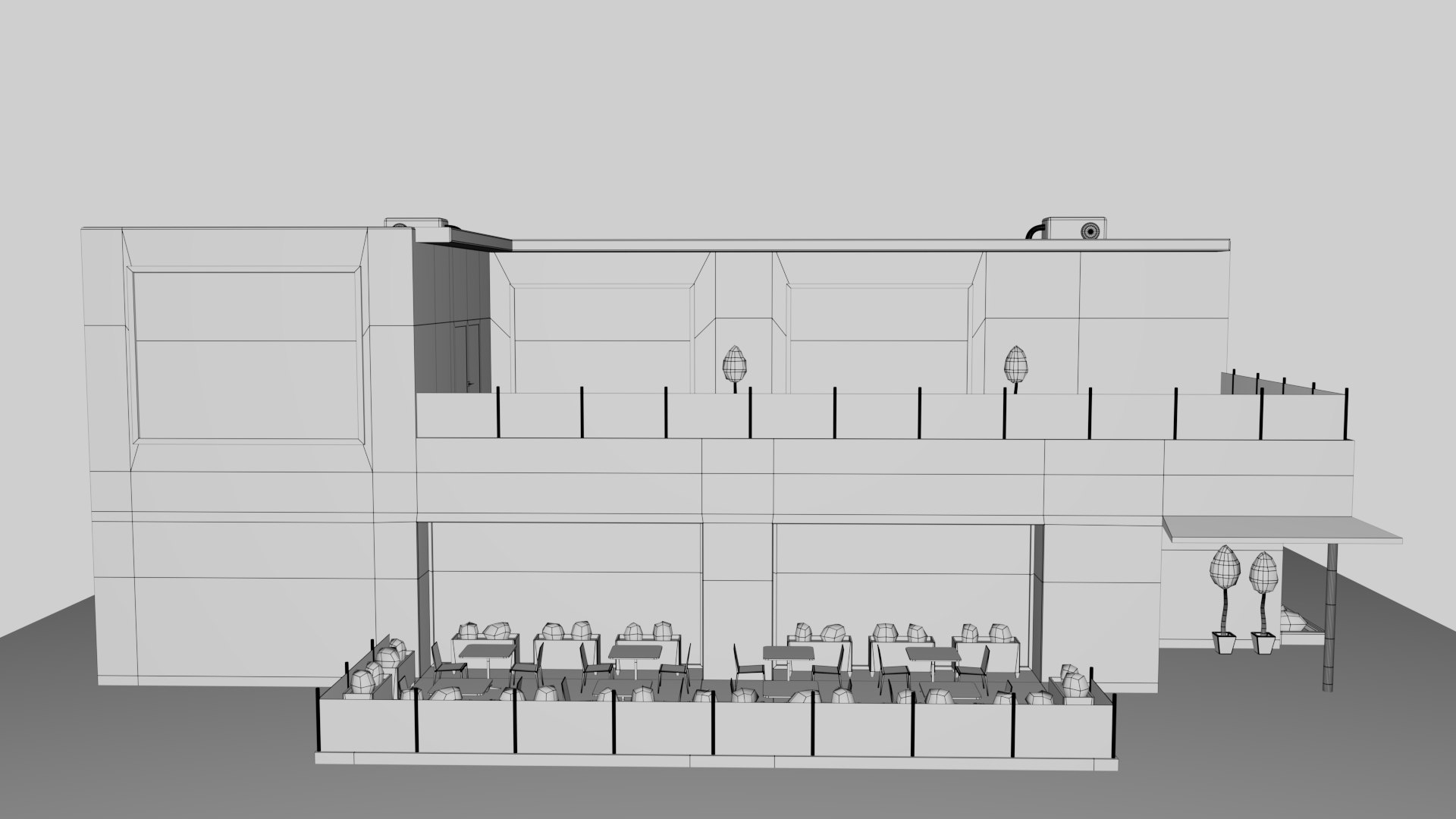 RESTAURANT Model - TurboSquid 2227387
