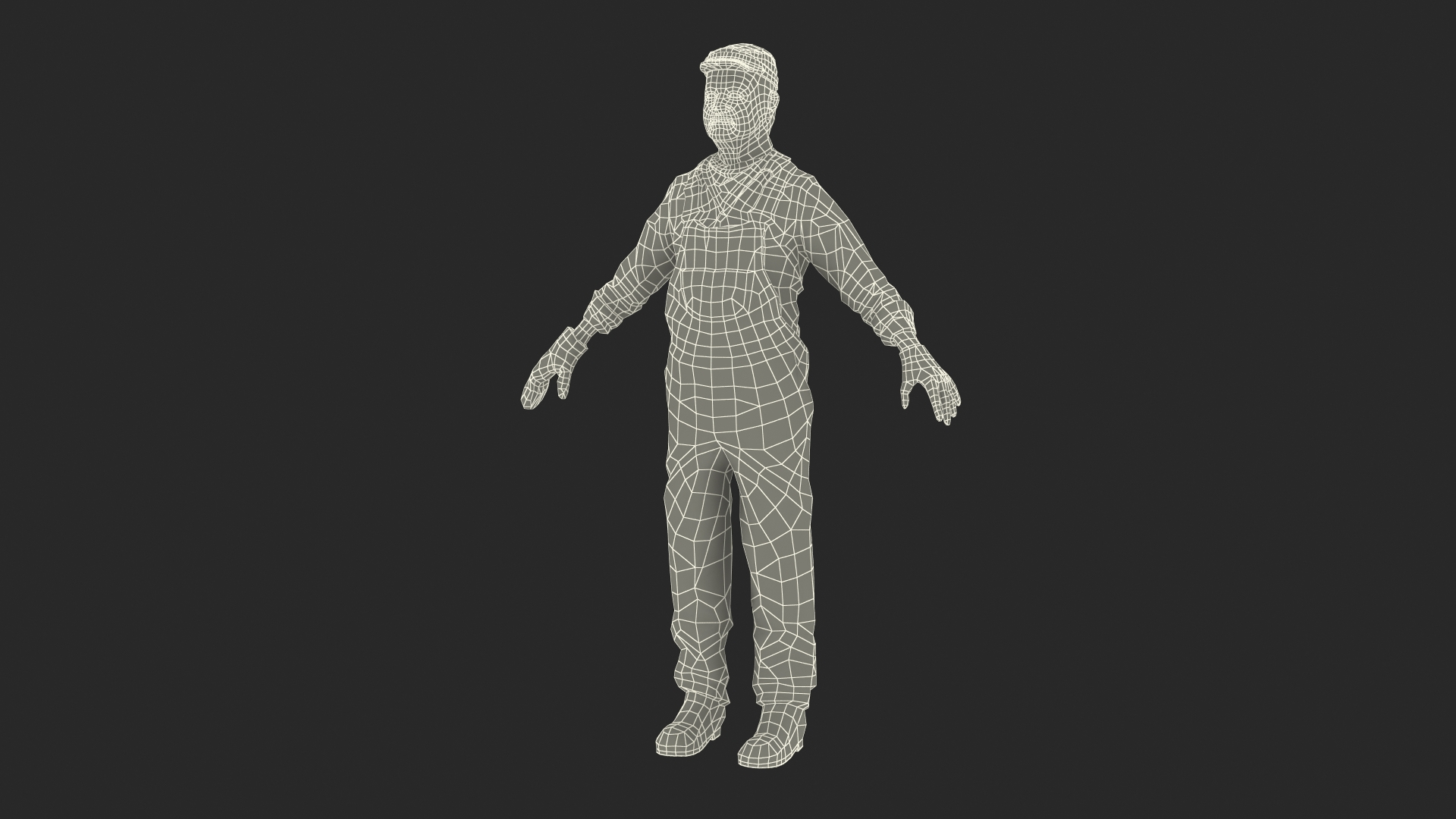 Train Conductor Character Rigged For Maya 3D Model - TurboSquid 2230224