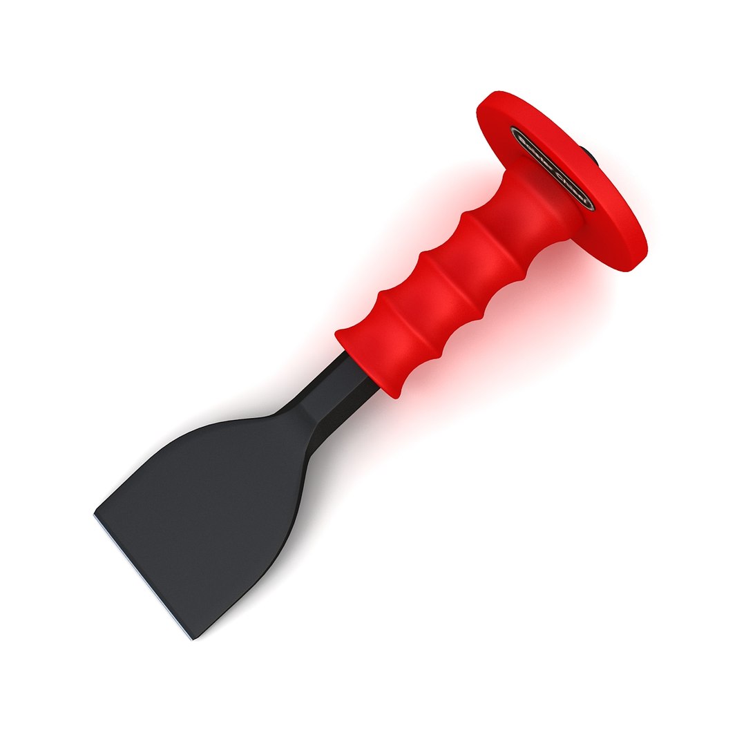 Bolster masonry chisel 01 3D model TurboSquid 1269930