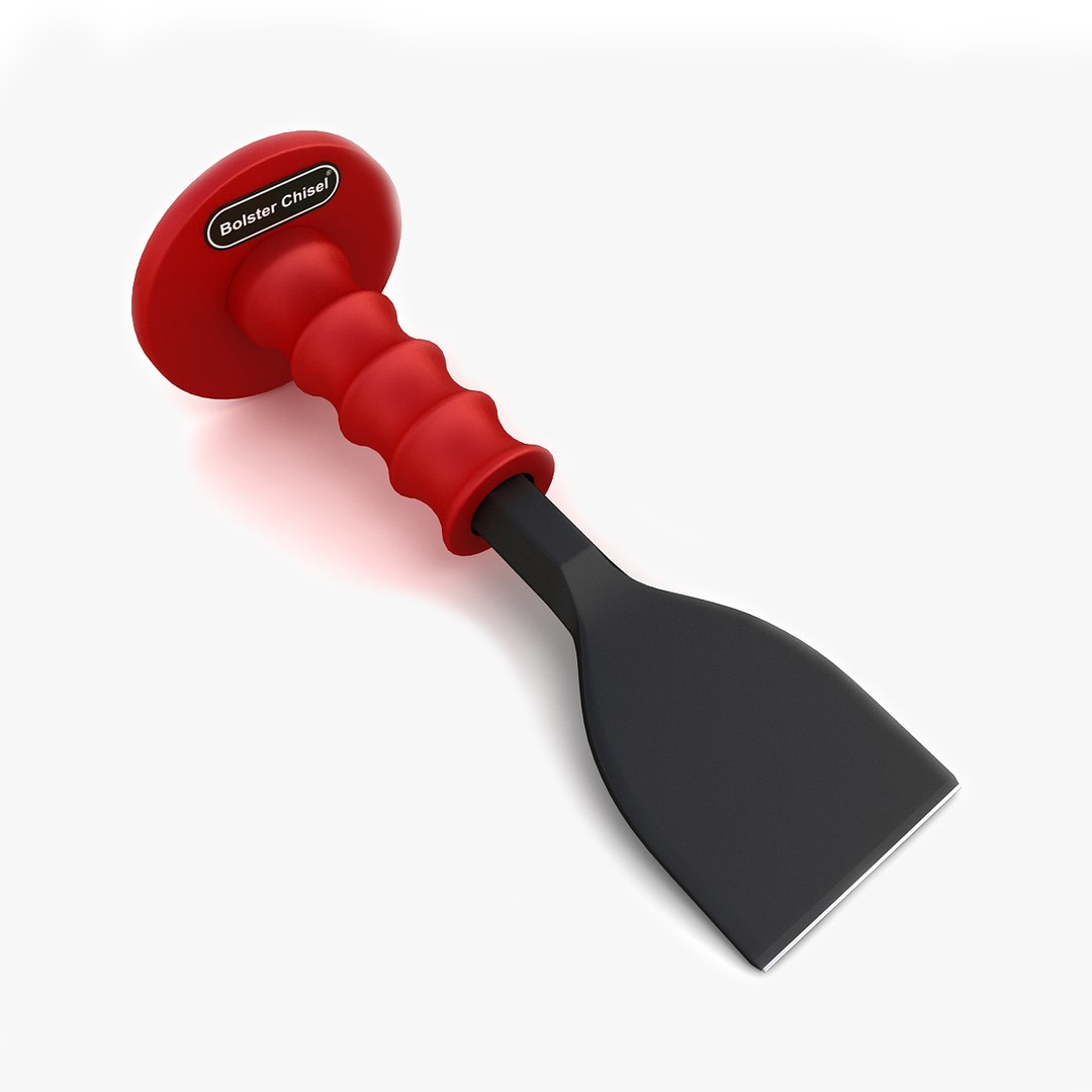 Bolster masonry chisel 01 3D model TurboSquid 1269930