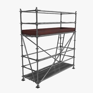 scaffolding metallic 3D